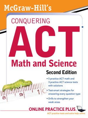 cover image of McGraw-Hill's Conquering ACT Math and Science